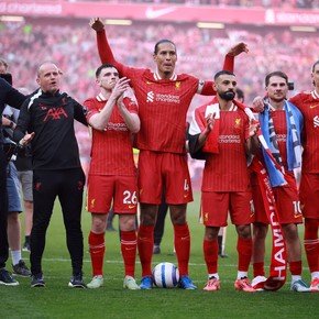 Alexis Mac Allister es campeón de la Premier League con el Liverpool 