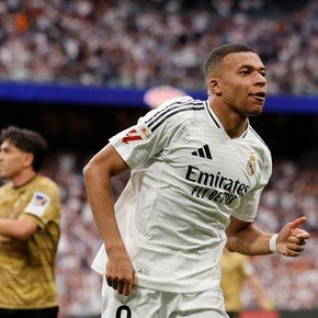 Doblete de Mbappé: goleador de la liga de España y máximo aspirante para la Bota de Oro