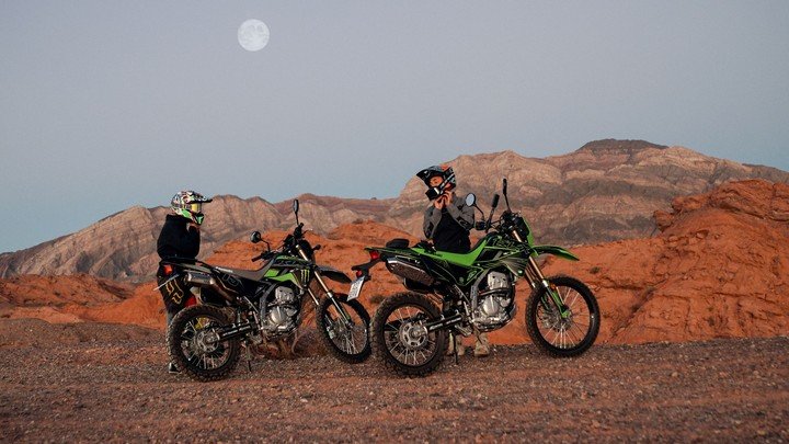 Imponentes paisajes acompañaron a los viajeros en todo momento