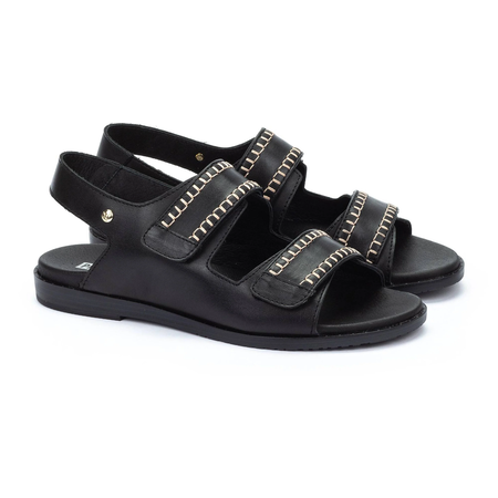 sandalias negras de Pikolinos
