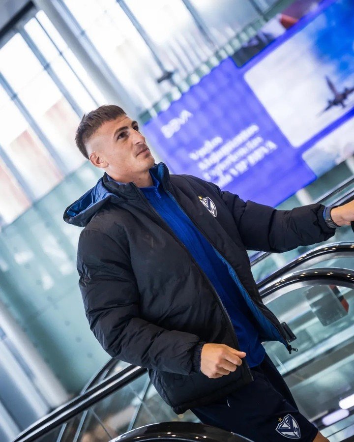 Braian Romero vuelve a los concentrados. Foto: Prensa Velez
