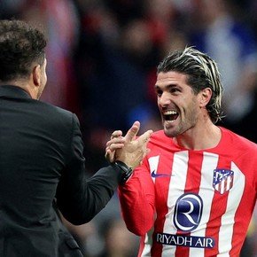 Diego Simeone se deshizo en elogios para Rodrigo De Paul: "Es un referente e influye en el vestuario"