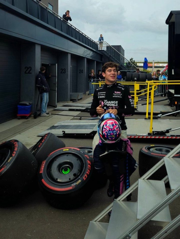 Franco Colapinto debutará con Alpine este viernes en Imola.