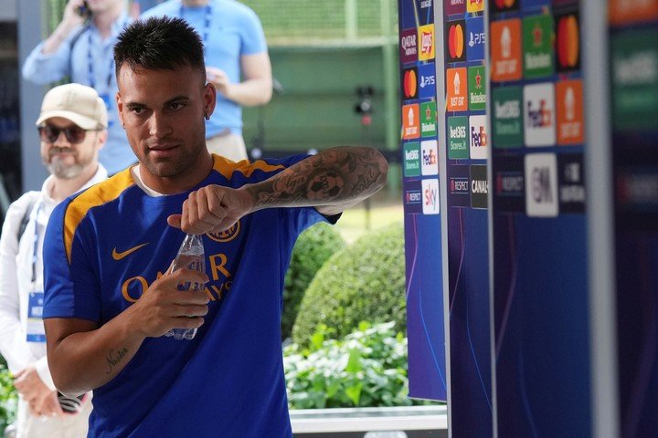 El Inter de Lautaro sueña con la cuarta Champions. AP