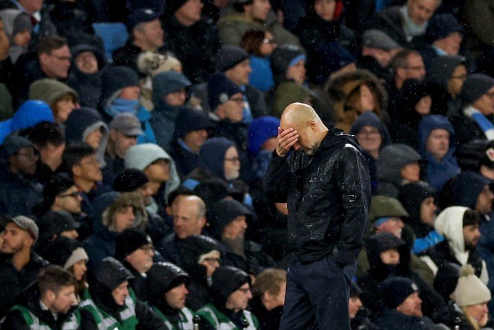 El City fue eliminado de la Champions en 16avos. EFE