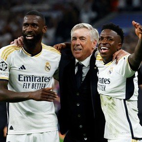 La carta de despedida de Vinicius Jr. para Ancelotti: "Te espero en Brasil"