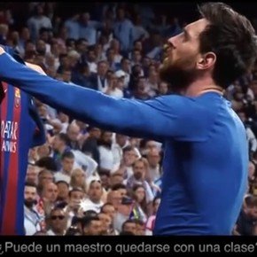 El famoso actor que le puso la voz a la campaña solidaria de Lionel Messi