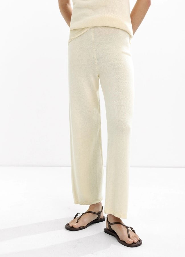 Pantalones de punto rectos Parfois.