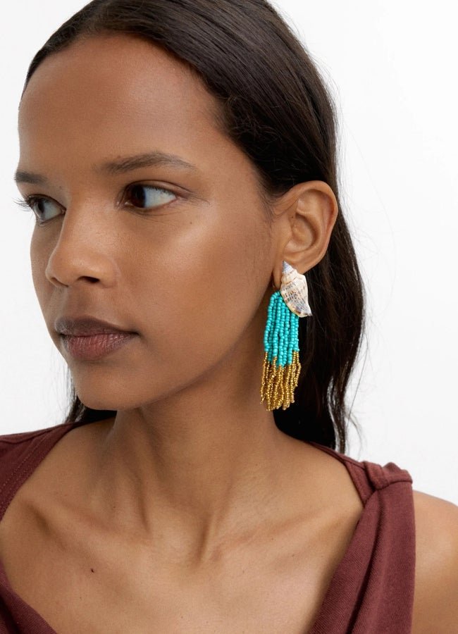 Pendientes con concha Parfois