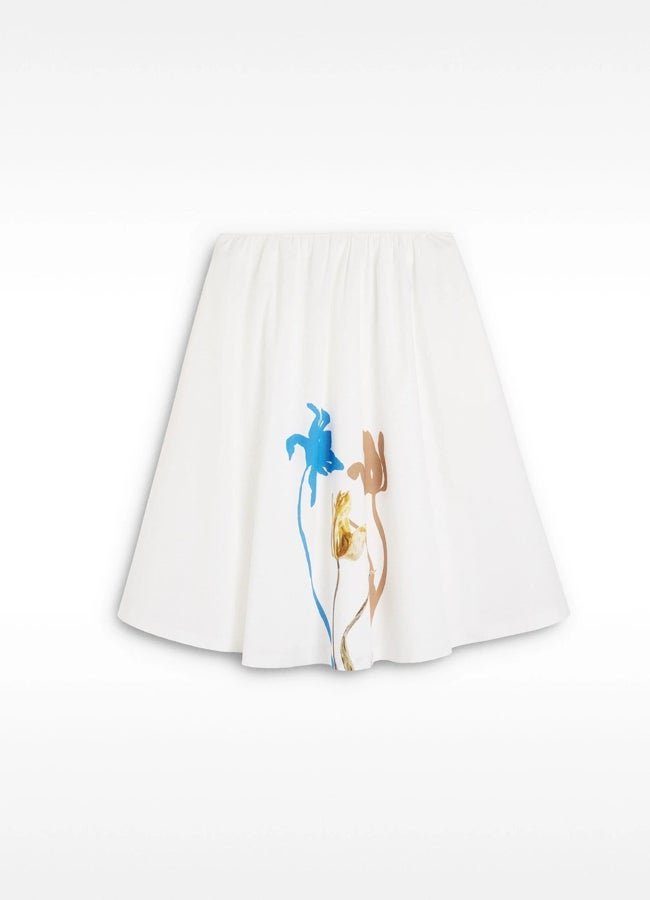 Falda midi estampado de Parfois.