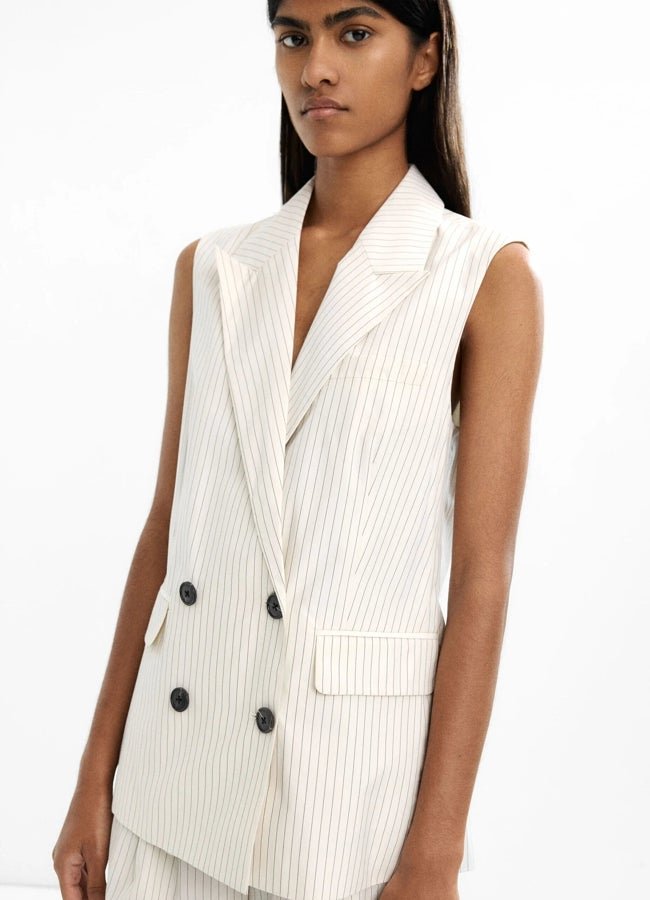 Chaleco de rayas Parfois.