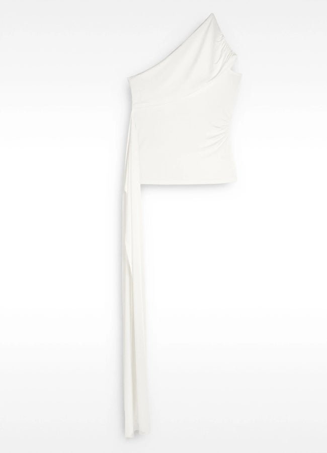 Top asimétrico novia Parfois.