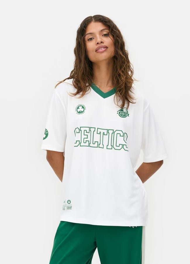 Camiseta deportiva de pico Primark.