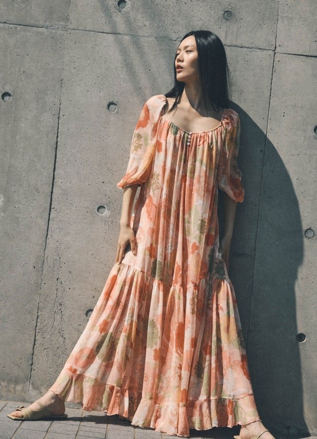 Vestido estampado flores de Sfera.