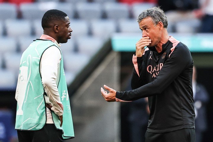 Luis Enrique se mostró optimista para conseguir la Orejona. (EFE)