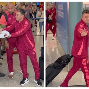 Con Gallardo a la cabeza, River partió rumbo a Guayaquil