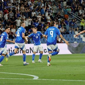 Sin sobrarle nada, Italia le ganó a Moldavia en la despedida de Spalletti