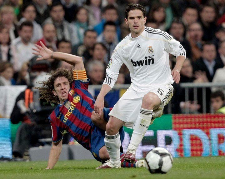Gago fue el último jugador en llegar al Madrid desde Argentina (EFE/Javier Lizón). 