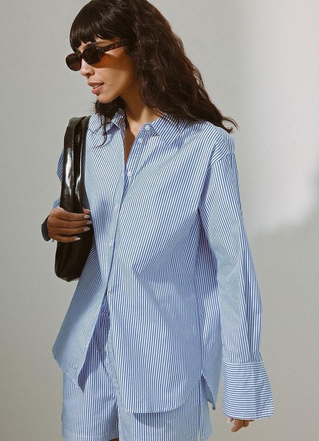 Imagen - Conjunto de rayas de Na-KD: pantalón 13,96 euros y camisa 15,56 euros..