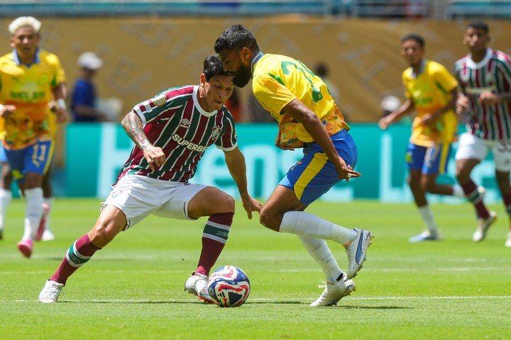 Cano en acción ante Mamelodi Sundowns.
(AP Photo/Marta Lavandier)