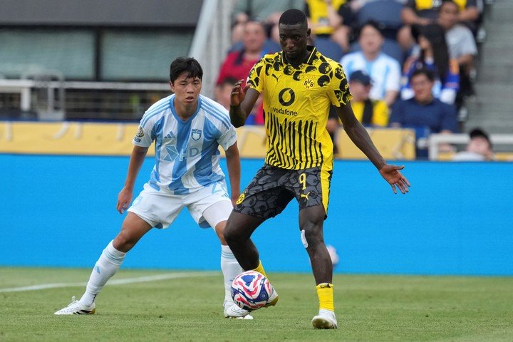 Serhou Guirassy, el goleador del Borussia Dortmund.
(AP Photo/Jeff Dean)