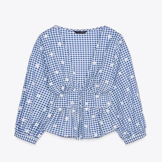 Camisa estampada de Zara (25,99 euros)