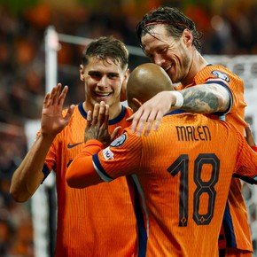 Apabullante goleada de Países Bajos y el resto de los resultados de las Eliminatorias Europeas