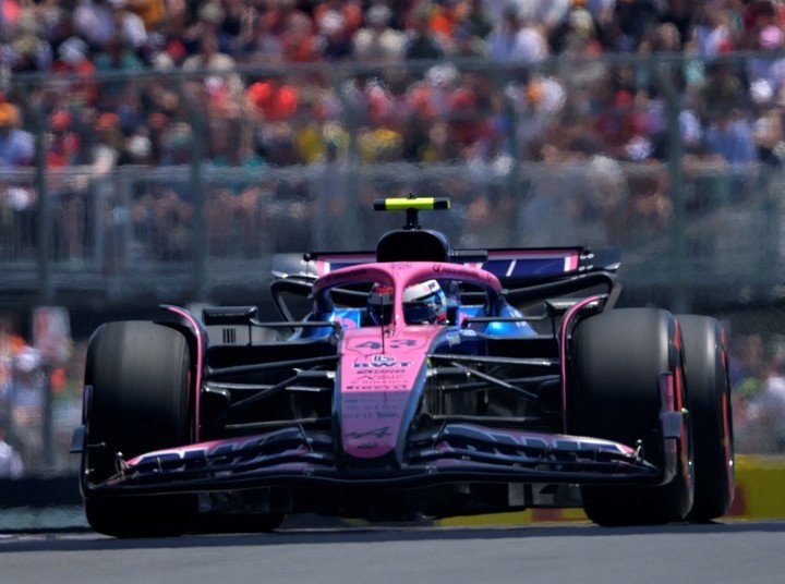 Franco Colapinto largará desde e puesto 12°.
(Credit: Eric Bolte-Imagn Images)