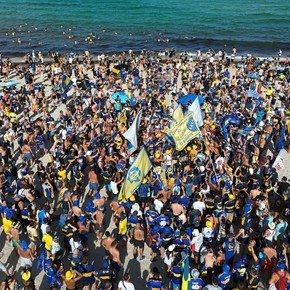 Otra Revolución Mundial: Boca volvió a copar Miami en un nuevo banderazo