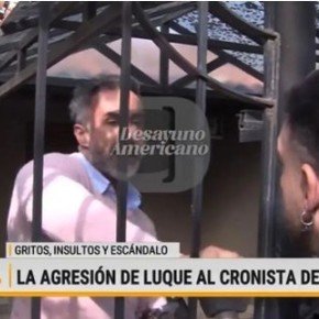 El fuerte cruce de Leopoldo Luque con un cronista que intentó hacerle una nota en su domicilio