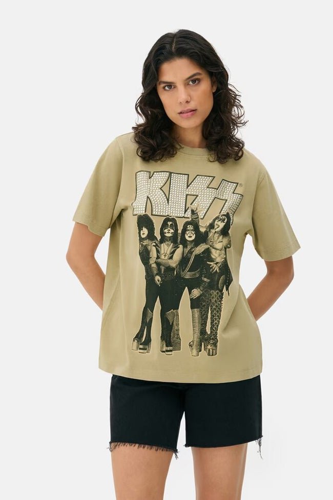 Camiseta grupo Kiss.