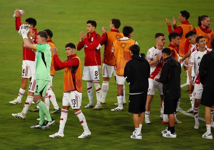 River define el grupo el martes (REUTERS).