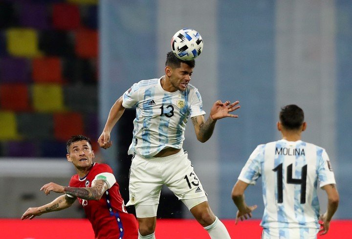El debut del Cuti Romero en la Selección Argentina. REUTERS/Agustin Marcarian