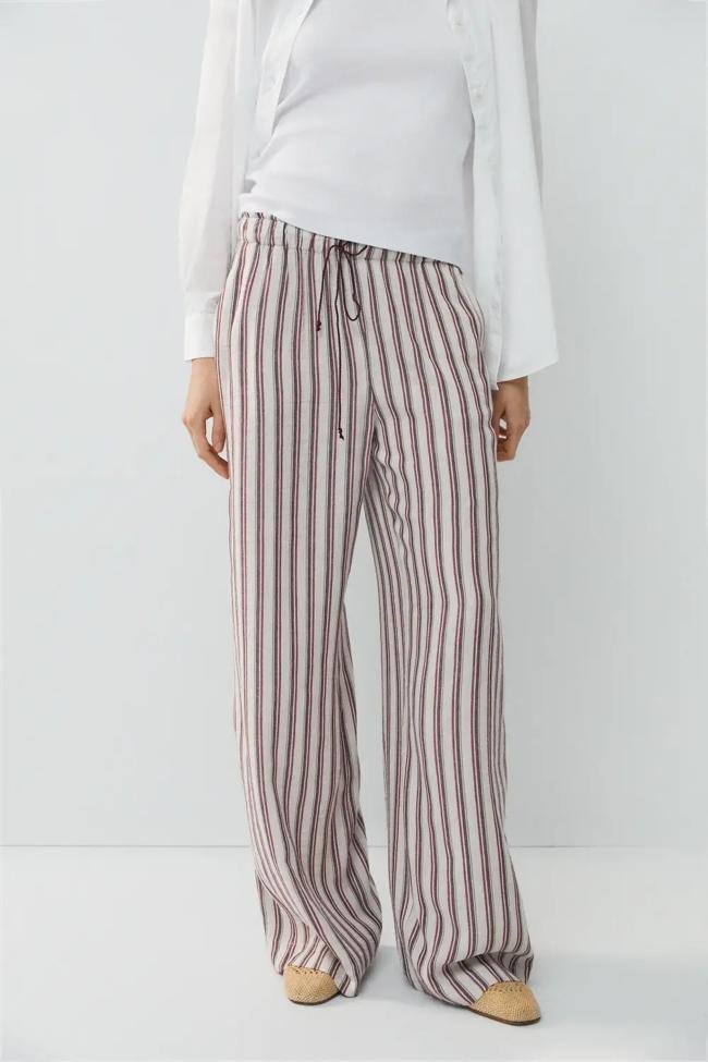 Pantalón fluido de rayas de eseOese.
