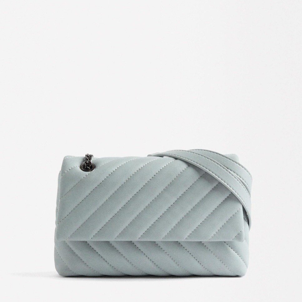 Parfois - Bolso de hombro multiposici�n acolchado con cierre imantado.