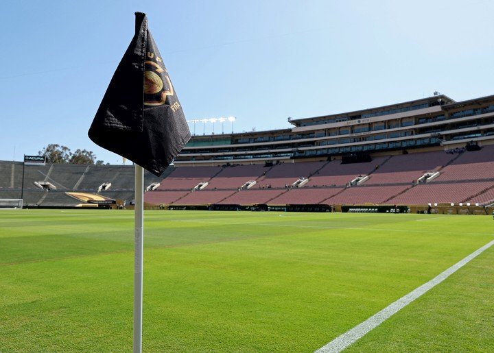 Así es el Rose Bowl Stadium, de Pasadena, California (Reuters/Kiyoshi Mio).