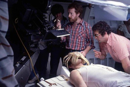 Ridley Scott, tras las cámaras de 'Alien'