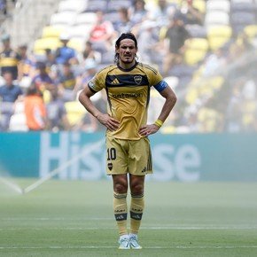El triste Mundial de Clubes de Edinson Cavani
