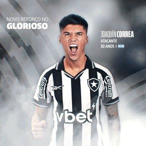 Joaquín Correa, el refuerzo estrella de Botafogo para el Mundial de Clubes