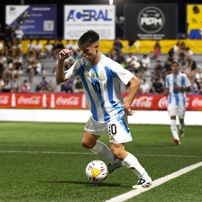 La Selección Sub 20 le ganó 2-0 a Chile en el debut en L'Alcudia