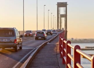 Anuncian cortes nocturnos en el puente General Belgrano por obras de Vialidad Nacional