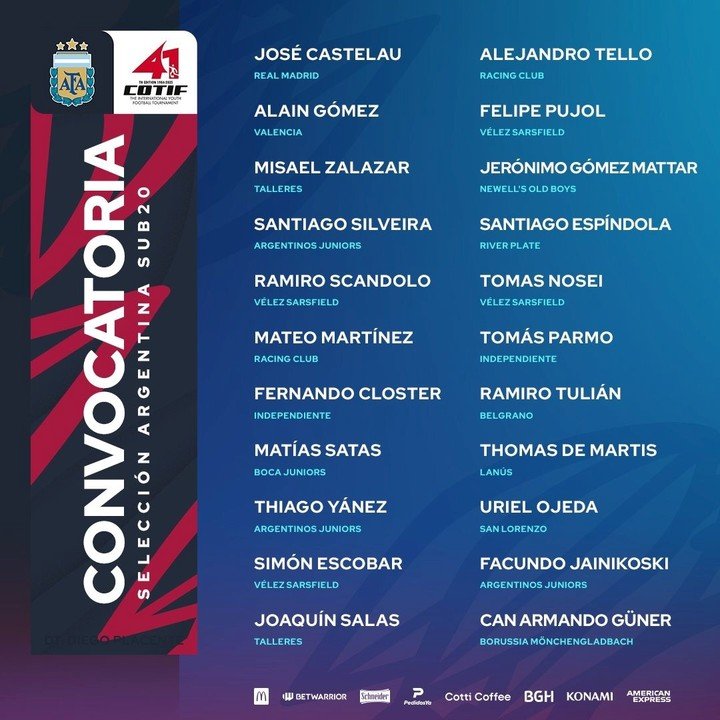 Los convocados por Placente para el Torneo de L'Alcudia.