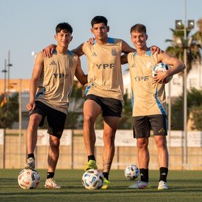 La Selección Argentina Sub 20 se prepara para su debut en el torneo COTIF de L'Alcudia: cuándo juega, el fixture completo y más