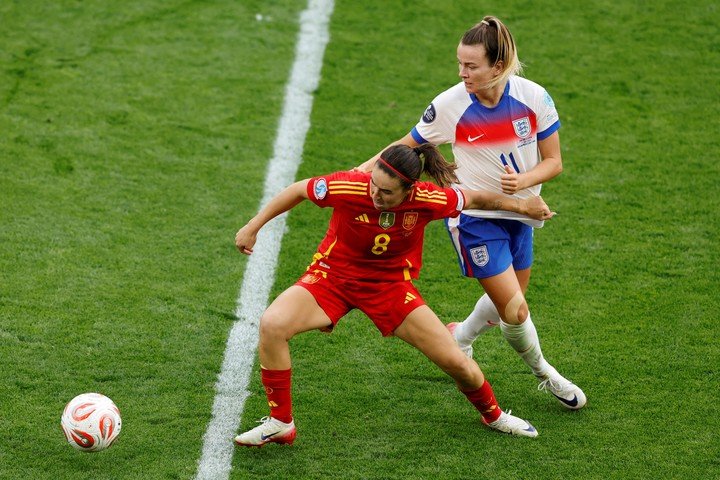 Mariona Caldentey, autora del gol de España. (REUTERS/Stefan Wermuth)