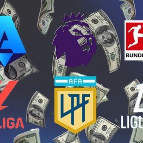 A falta de un mes para que cierre el mercado en Europa, así se encuentra el top de las ligas que más plata llevan gastada en refuerzos