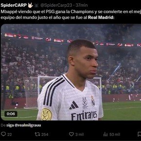 Los mejores memes de la apabullante goleada del PSG al Real Madrid