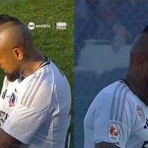 Video: la bronca de Arturo Vidal tras ser reemplazado en Colo Colo