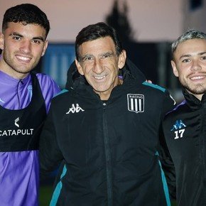 Racing presentó dos refuerzos