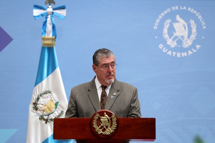 El presidente de Guatemala, Bernardo Arévalo de León (EFE).