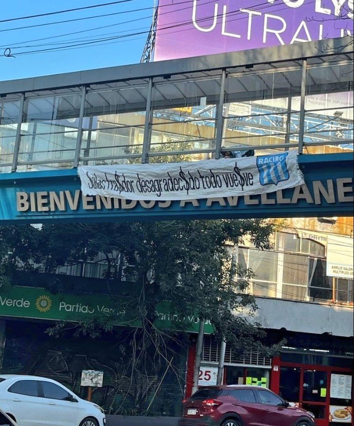 Pasacalles en contra de Salas en Avellaneda (Twitter).